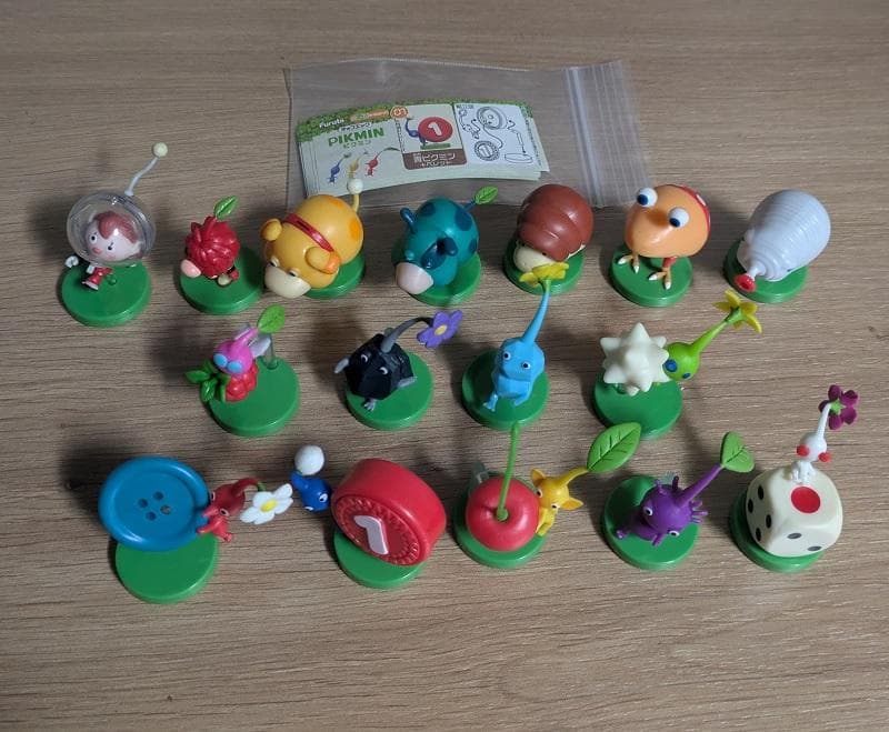 フルタ製菓 チョコエッグ ピクミン コンプリート 台紙付き