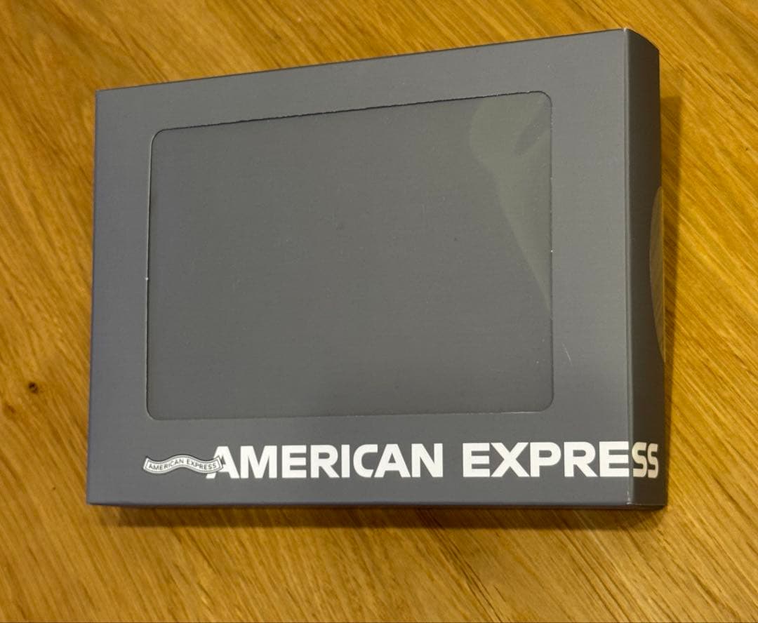 非売品】アメックス プラチナカード ミラー＆更新カードボックス
