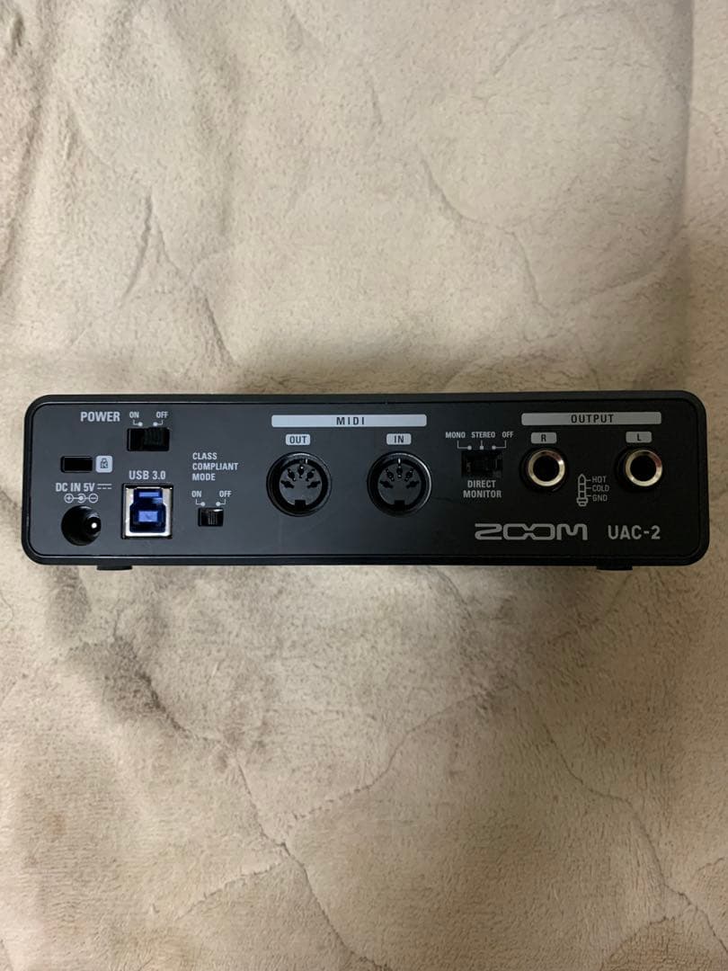 zoom uac-2 オーディオインターフェイス