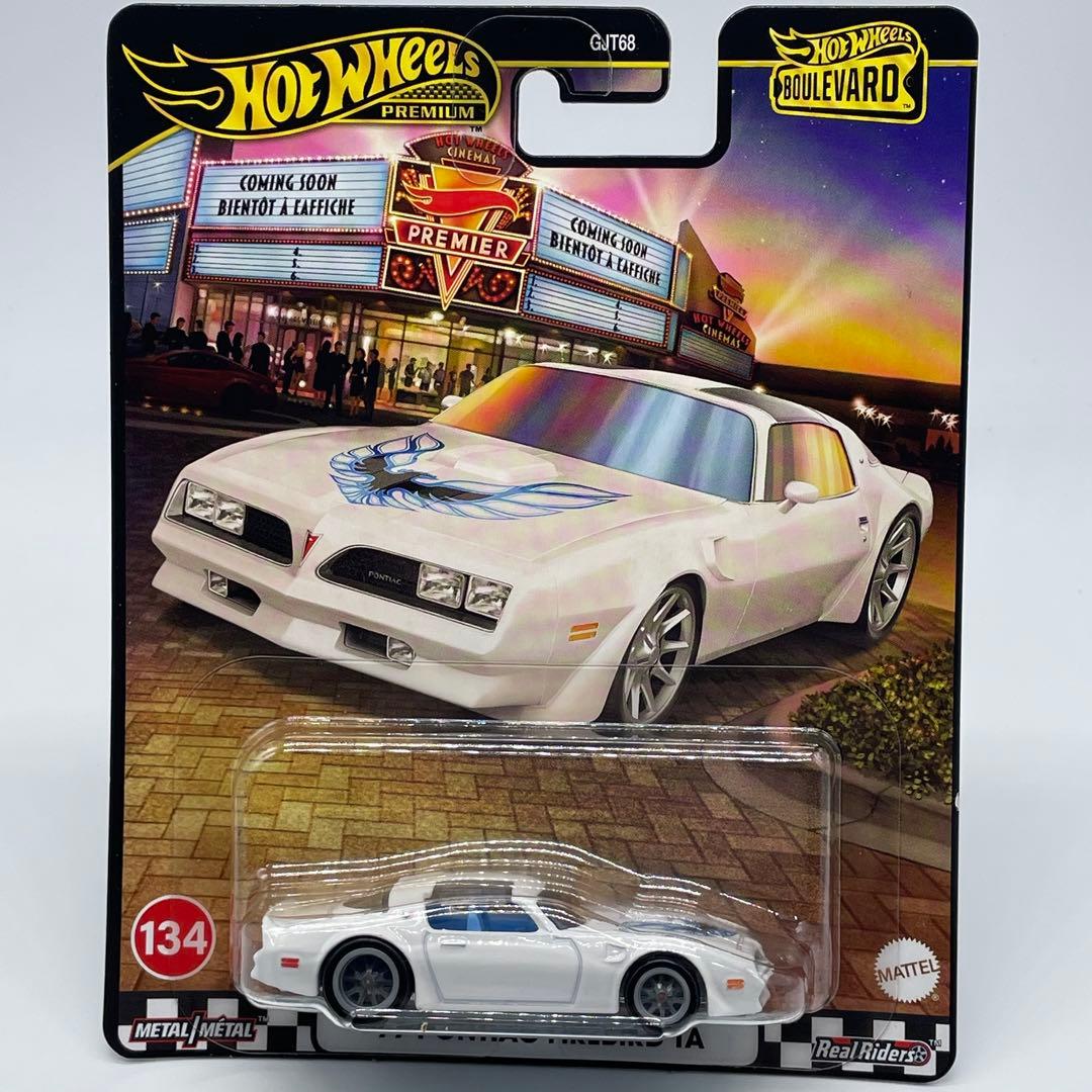 ホットウィールプレミアム】1977 ポンティアック ファイヤーバード TA