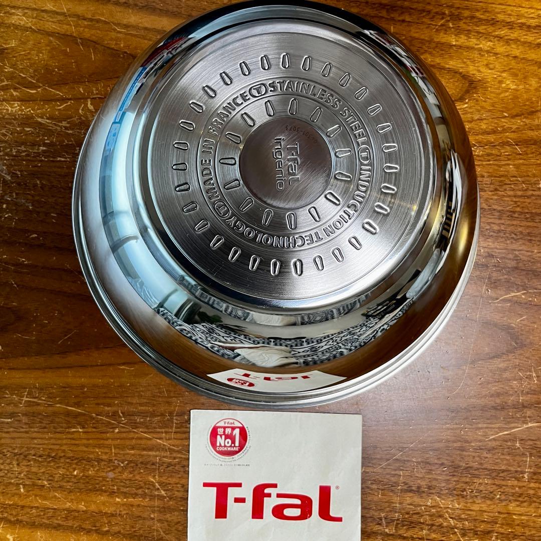 新品　ティファール　アンリミテッドIH ステンレス　ウォックパン　ソテーパン
