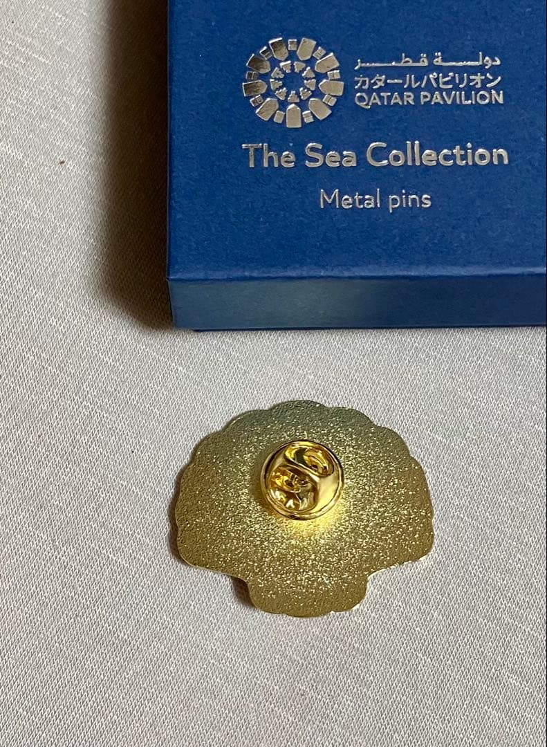 カタールパビリオン 限定 ピンズ ピンバッジ 大阪関西万博 真珠