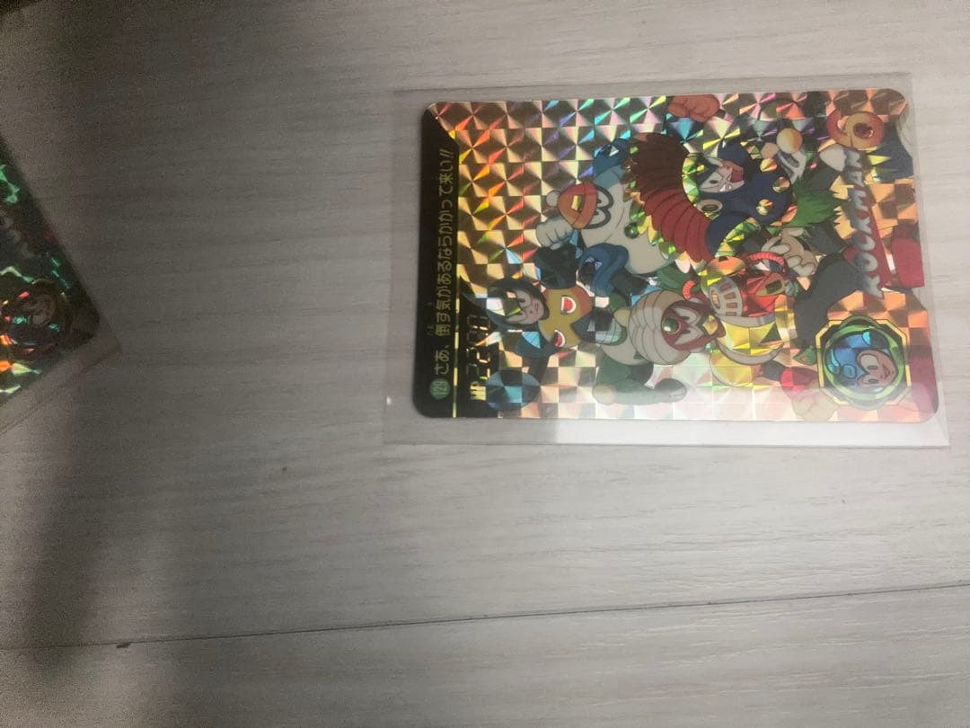 当時物　カードダス　ロックマン18枚セット