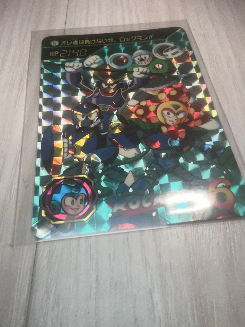 当時物　カードダス　ロックマン18枚セット