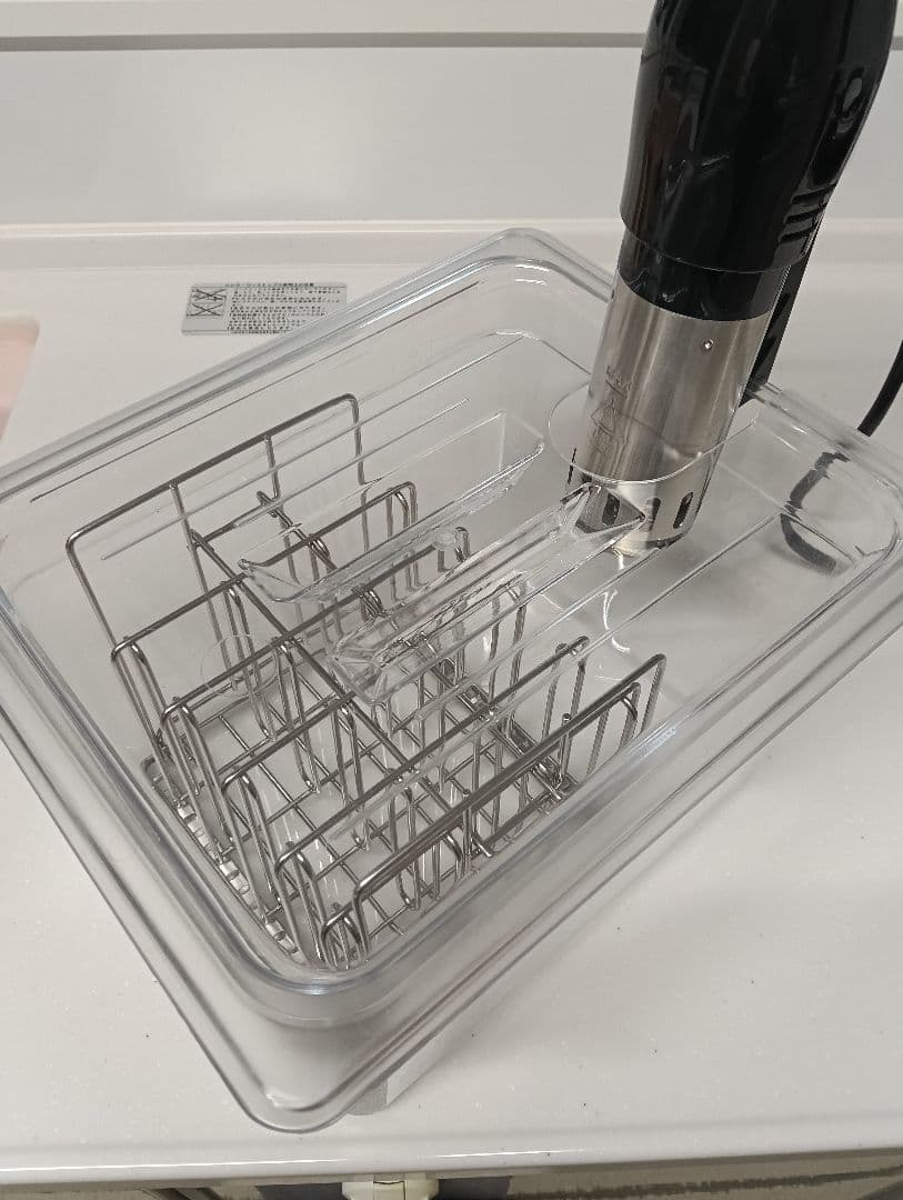 THANKO 低温調理器 × 専用ケース11L ステンレス 仕切り付き