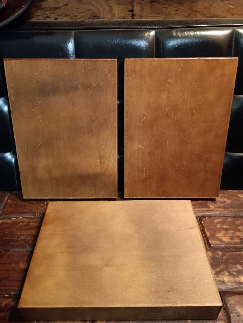 民芸 モダン 3段 杯 収納 ラック オーク 書類 A3 レター トレイ