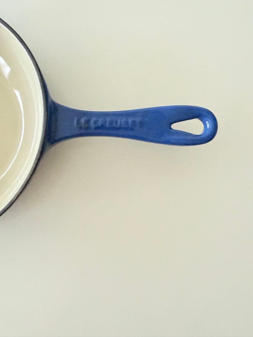 【新品】ル・クルーゼ鍋＆フライパン2点セット　レア廃盤品ブルー