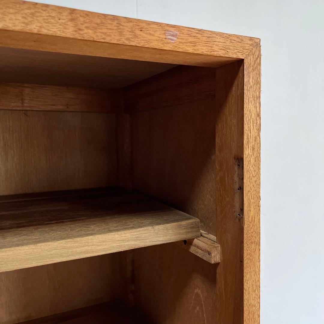 アンティーク オープンラック チェスト 棚 本棚 食器棚 レトロ