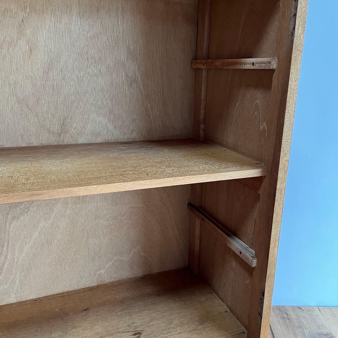 アンティーク オープンラック チェスト 棚 本棚 食器棚 レトロ