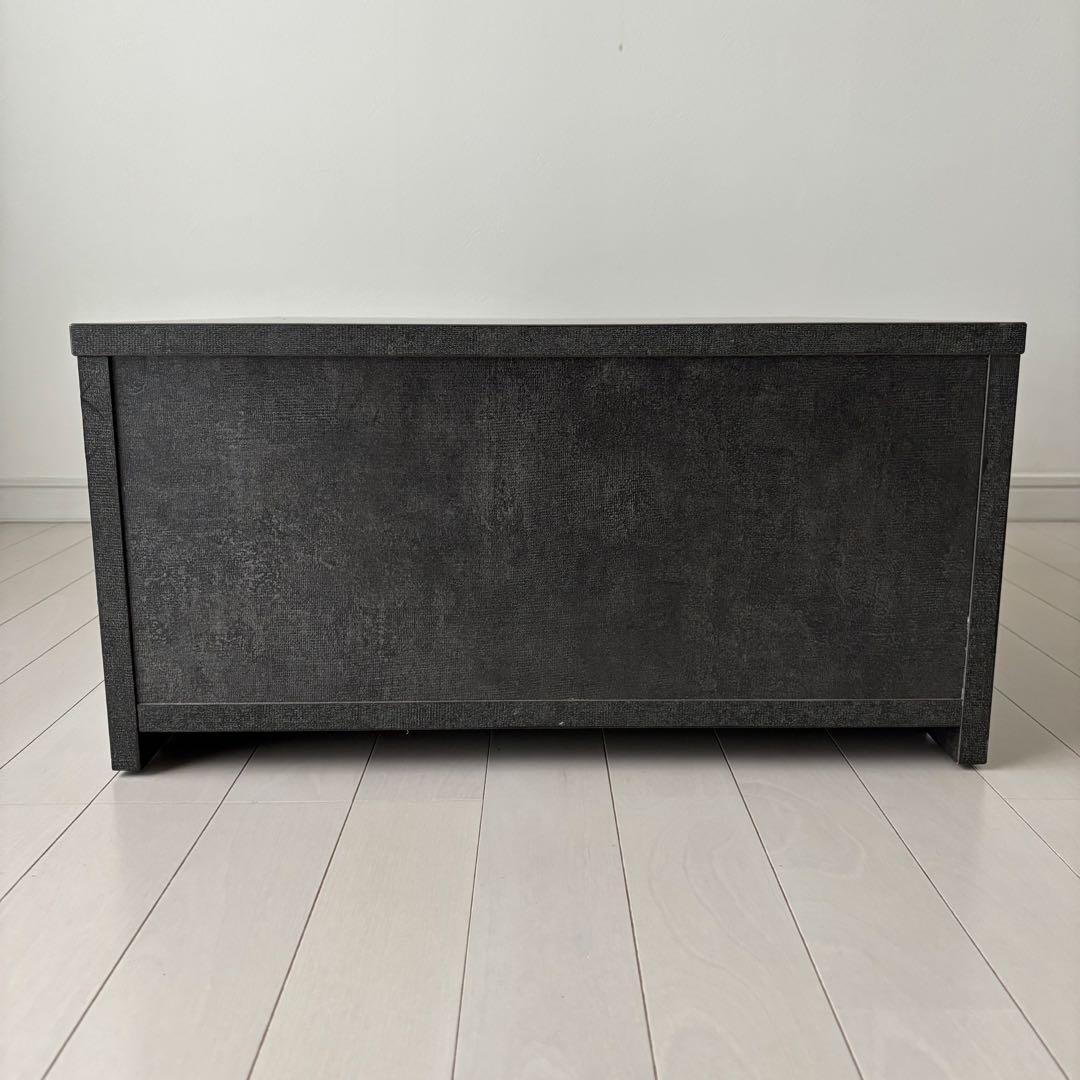 ロウヤ LOWYA ネストテーブル2個セット Comanos ダークグレー