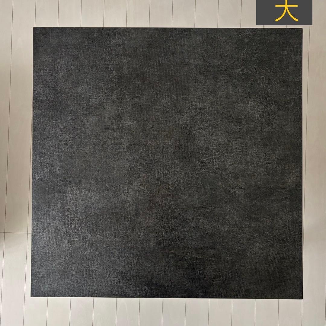 ロウヤ LOWYA ネストテーブル2個セット Comanos ダークグレー