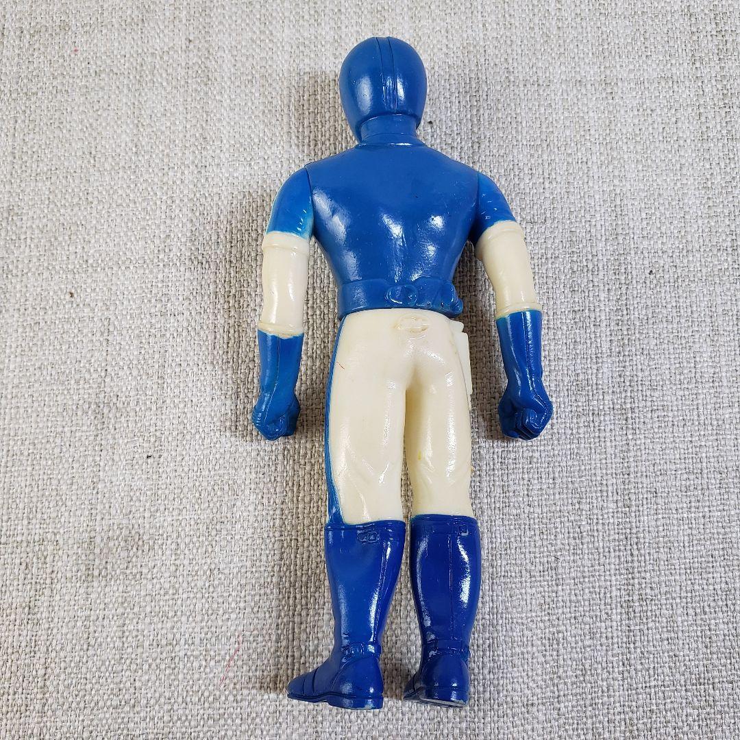 科学戦隊ダイナマン ソフビ 人形 5体セット ピンバッジ付き ポピー