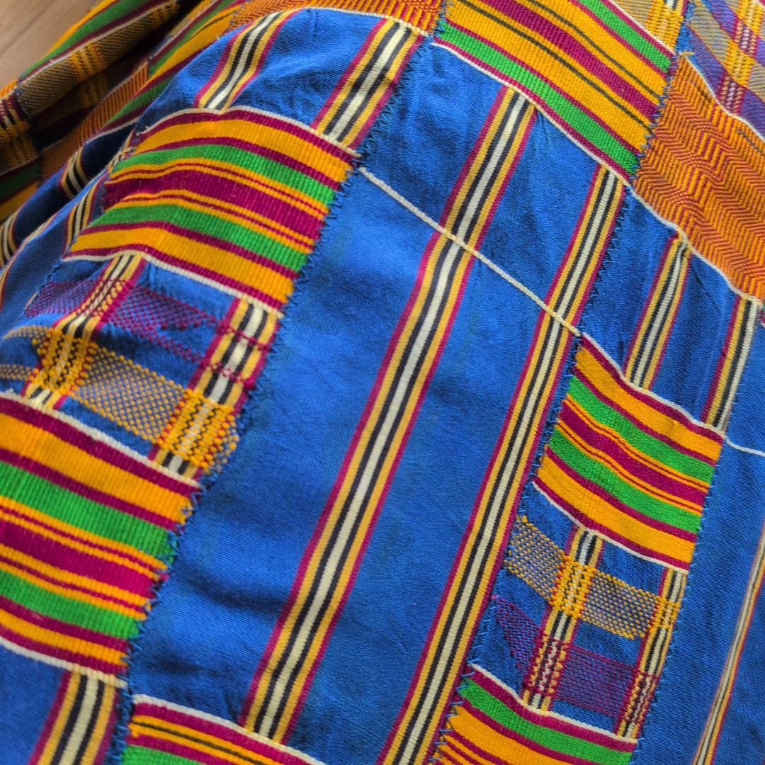 アフリカのプリミティブアート「ケンテクロス」