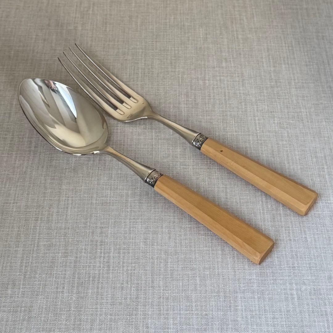 【定価10万超】フランス製 シエクル サーバーセット ツゲ シルバープレート