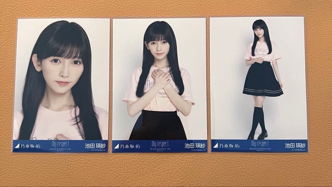 乃木坂46 生写真 5thアルバムmy respect 期別ライブT 池田瑛紗 - メルカリ