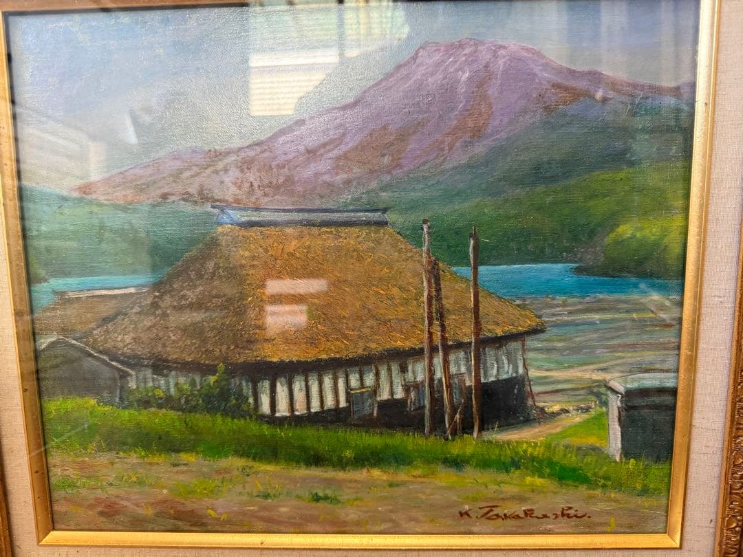 112.「タイトル不明」髙橋一善 油絵