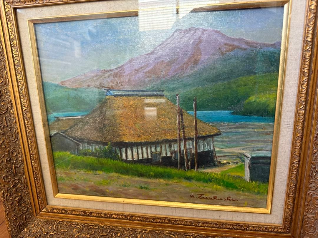 112.「タイトル不明」髙橋一善 油絵