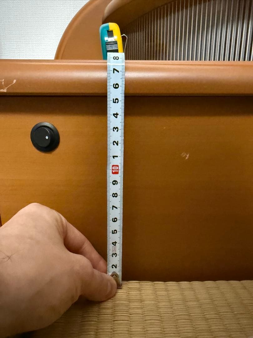 木製シングルベッド 引き出し付き 和風デザイン