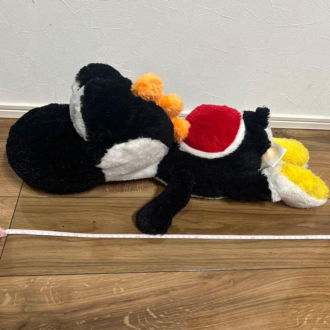 スーパーマリオ ぬいぐるみ ヨッシー 黒 くろ ブラック - メルカリ