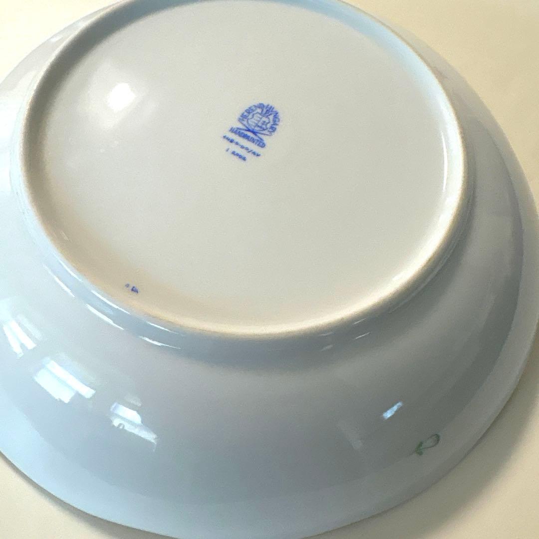 ヘレンド HEREND アポニー グリーン 25.5cm 深さ5.5cm 深皿