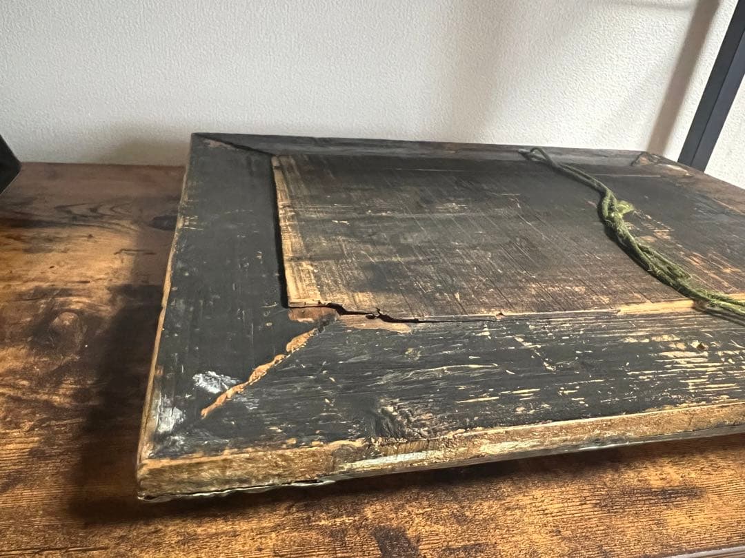 真鍮 アンティーク 鏡 ミラー