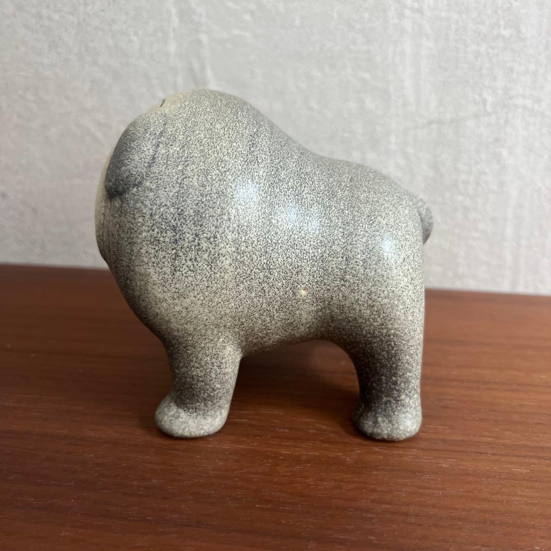 リサ・ラーソン 置物　ブルドッグ　M