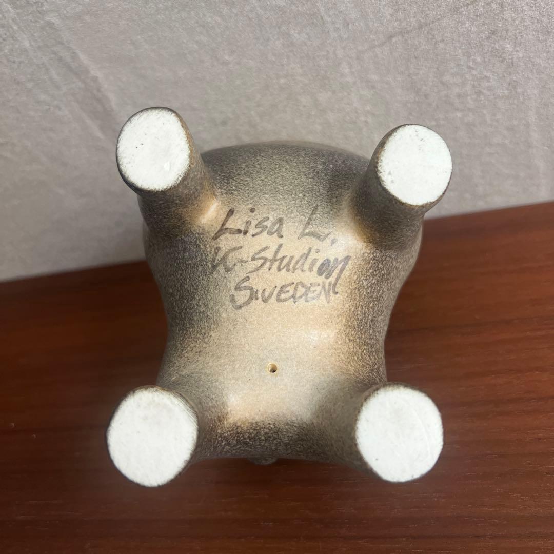 リサ・ラーソン 置物　ブルドッグ　M