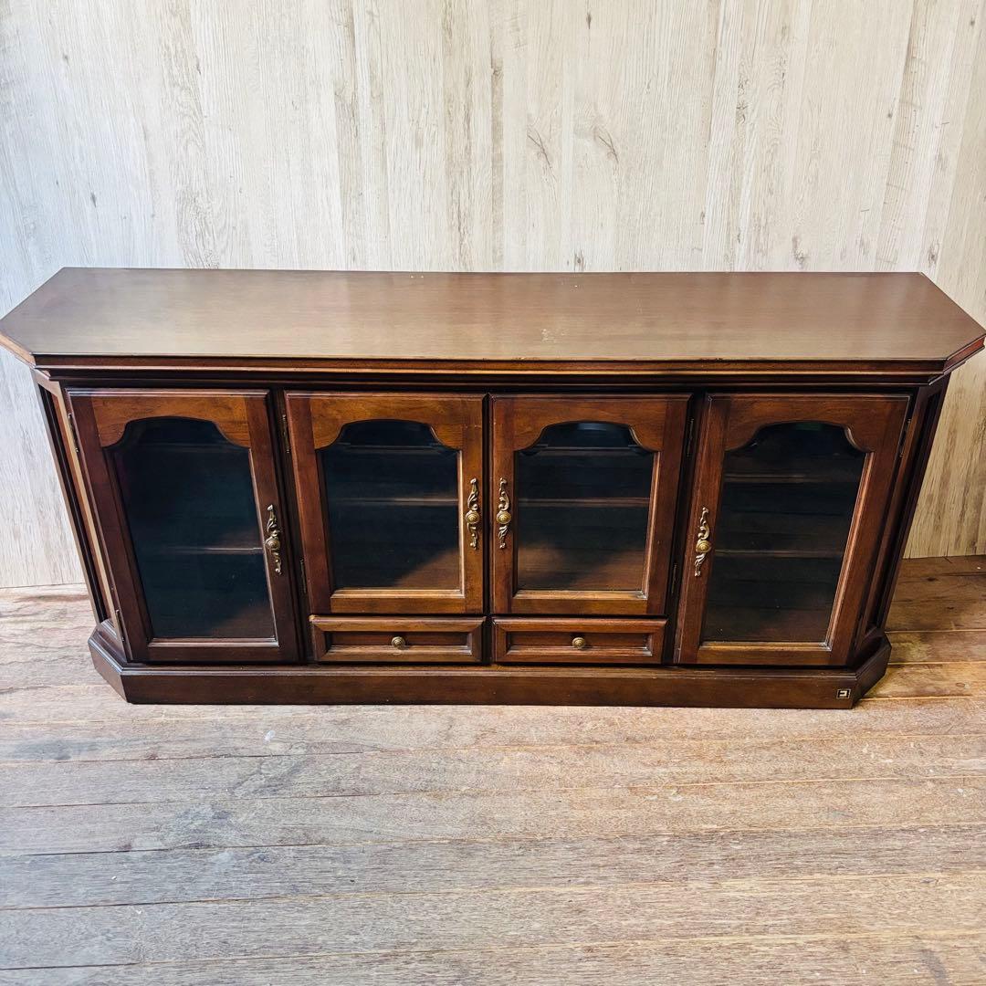 KOSUGA ガラスキャビネット カップボード リビングボード 食器棚 コスガ