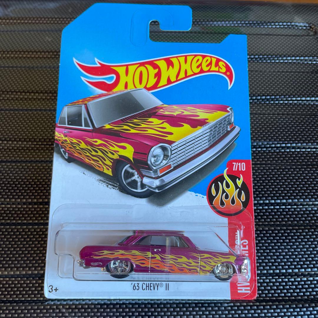 ホットウィール4台セット。'63CHEVYスーパートレジャーハント➕ - メルカリ