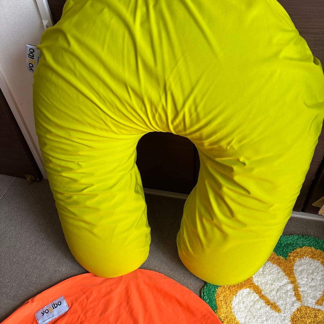 Yogibo support ヨギボーU字クッション カバー付き【送料込み】