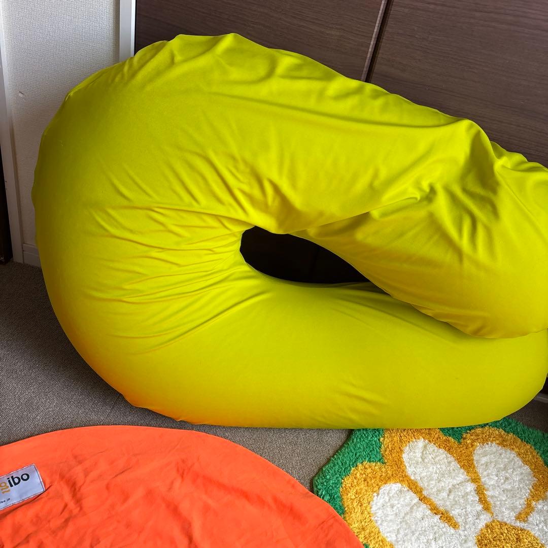 Yogibo support ヨギボーU字クッション カバー付き【送料込み】