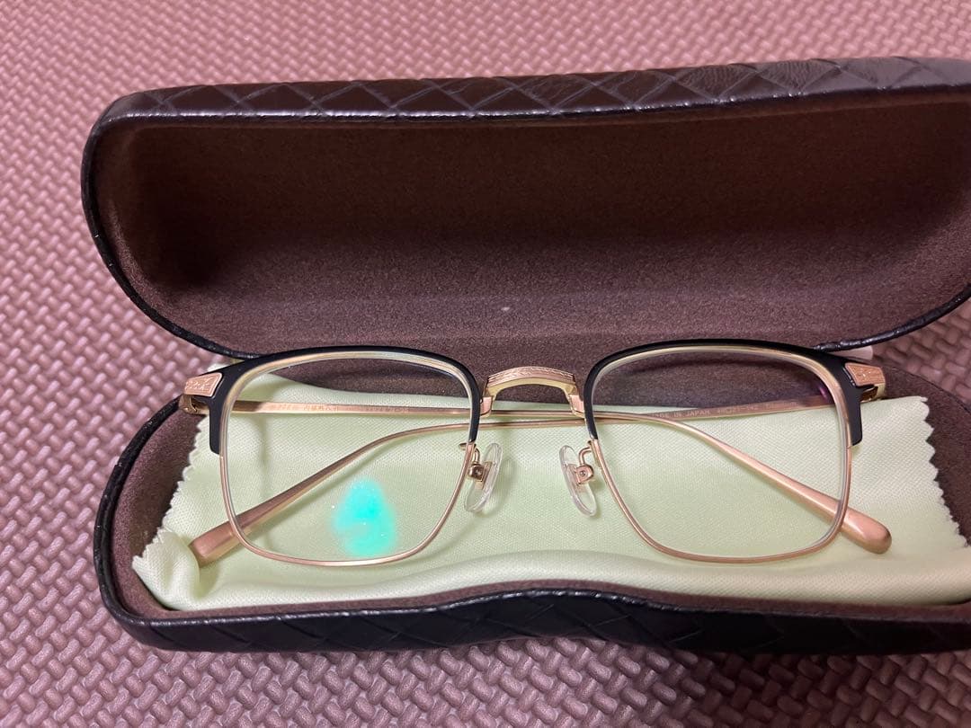 内藤熊八作　【美品】　メガネ