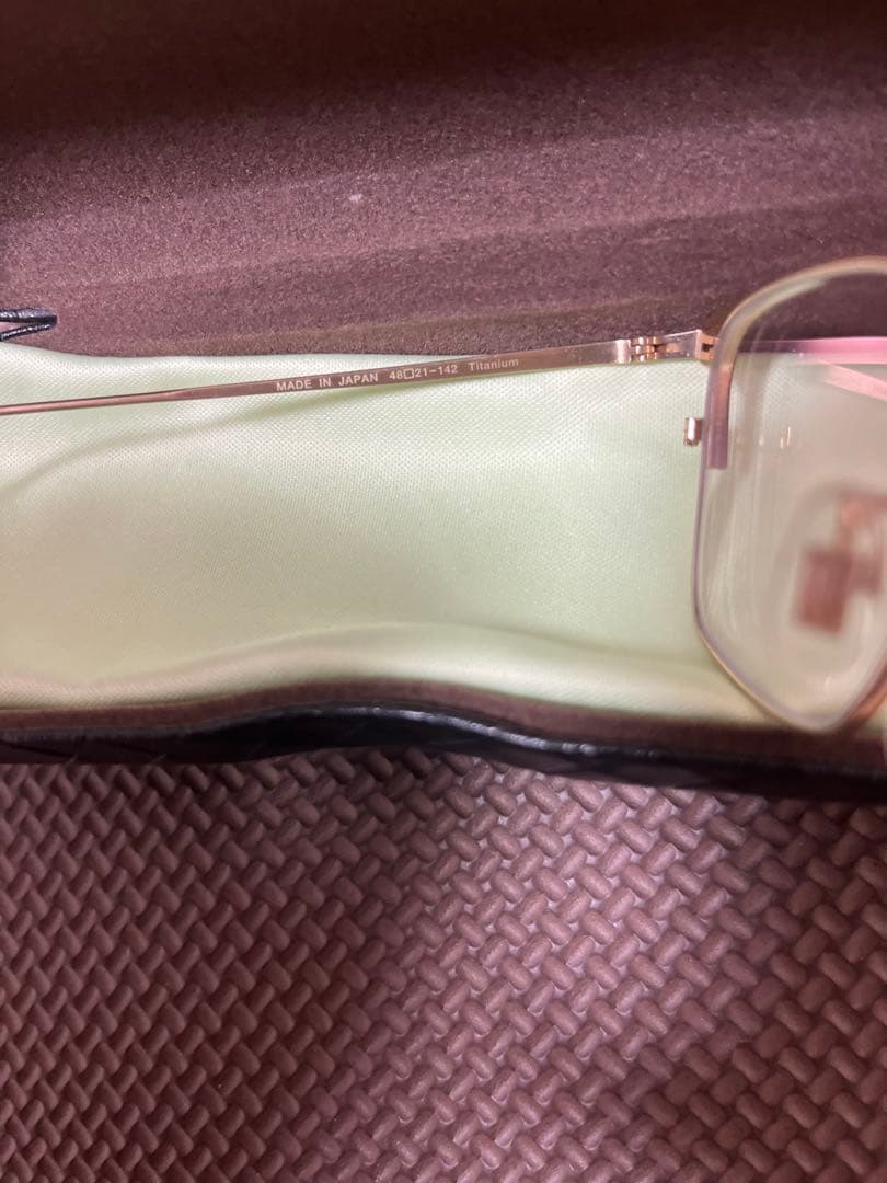 内藤熊八作　【美品】　メガネ