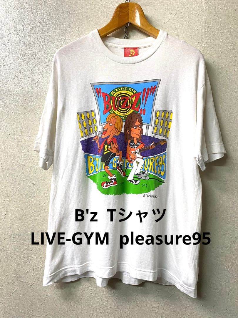 希少】B'z TシャツLIVE-GYM pleasure95 稲葉浩志 - メルカリ