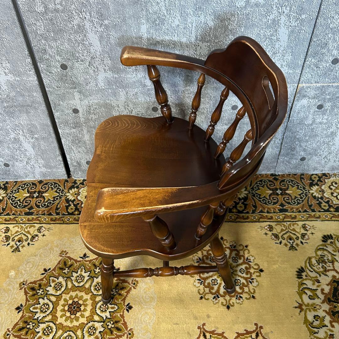 Barry社長꧁飛騨産業 HIDA꧂キャプテンチェア ウィンザー アーム