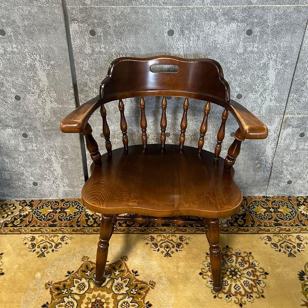 Barry社長꧁飛騨産業 HIDA꧂キャプテンチェア ウィンザー アーム