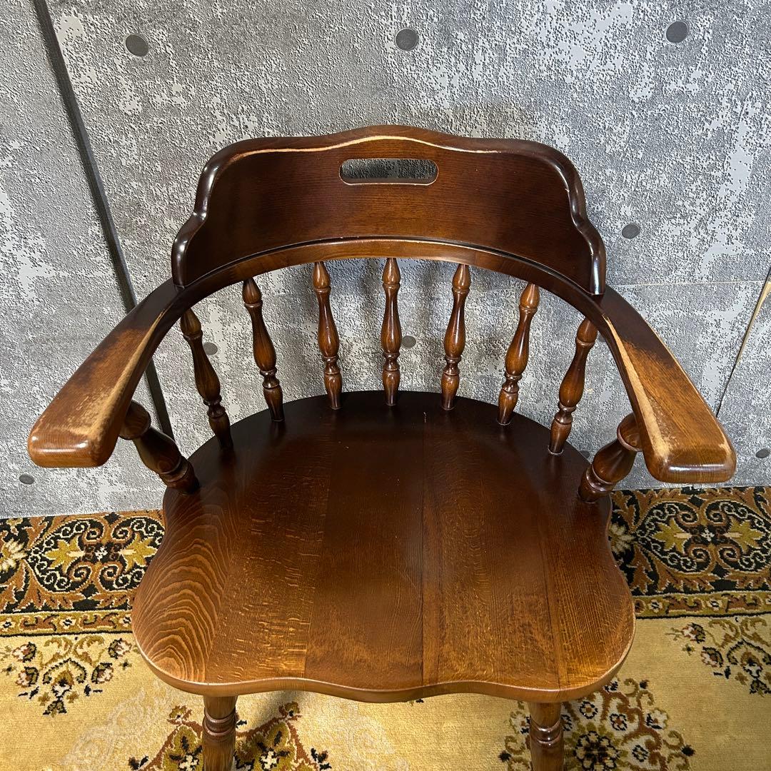 Barry社長꧁飛騨産業 HIDA꧂キャプテンチェア ウィンザー アーム