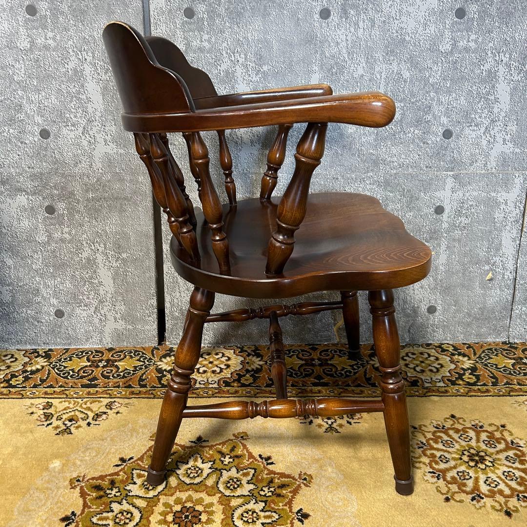 Barry社長꧁飛騨産業 HIDA꧂キャプテンチェア ウィンザー アーム