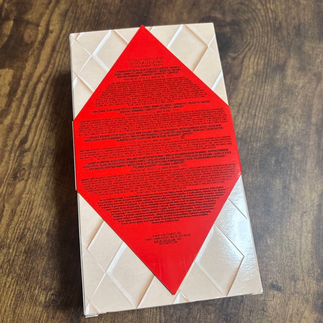 新品☆MAC トータリー テディ リップ キット 2025年ホリデー - メルカリ