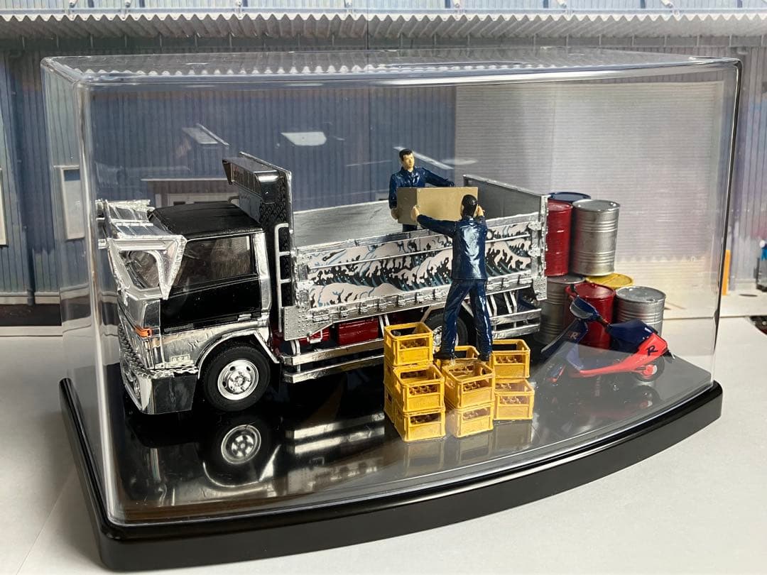 デコトラプラモデル　フジミ1/32改造完成品