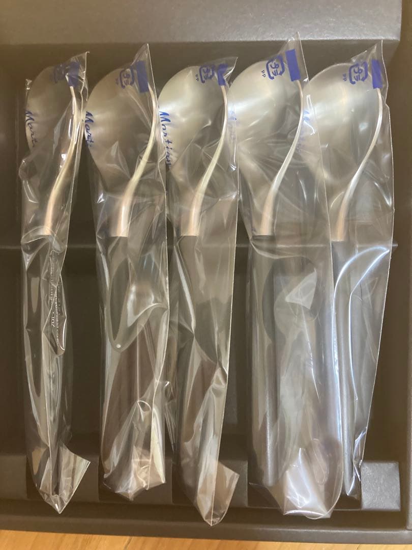 柳宗理　黒柄カトラリー