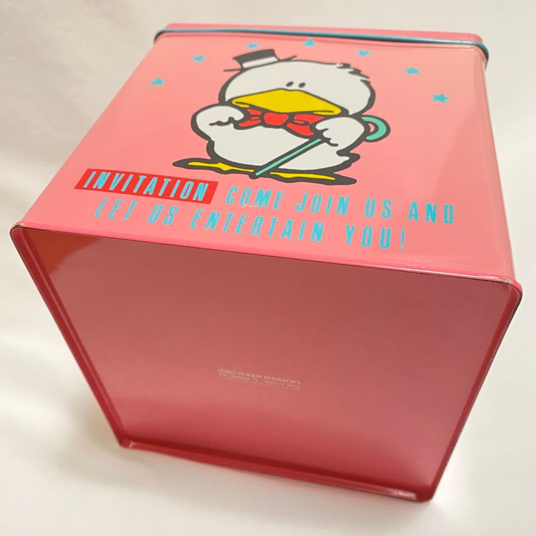 レッツチャット缶 ボックス ケース 箱 昭和レトロ ファンシー ソニー