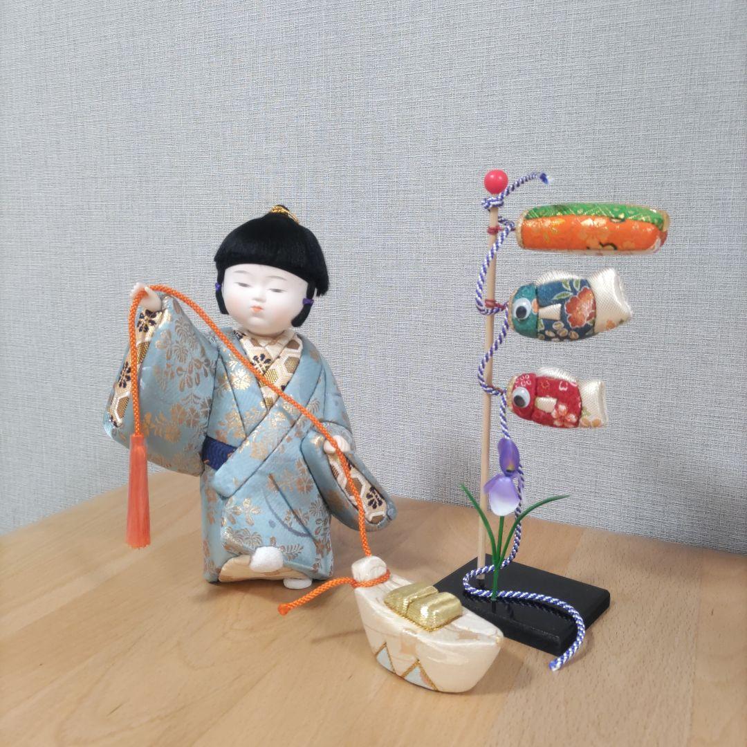 木目込人形❉かわいい男の子❉鯉のぼり❉セット❉
