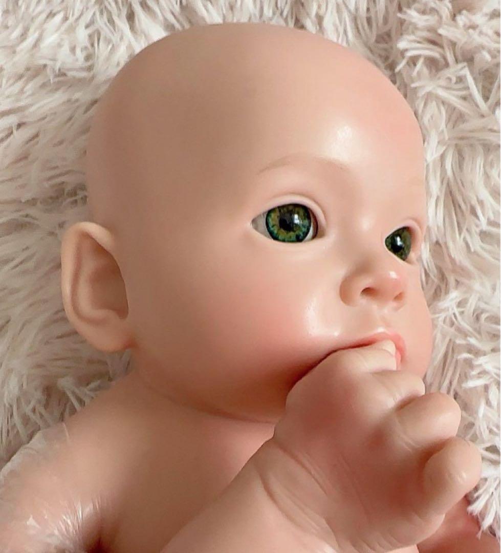 ★新品未使用★高品質リボーンドール ソリッドソフトシリコン 45cm 女の子