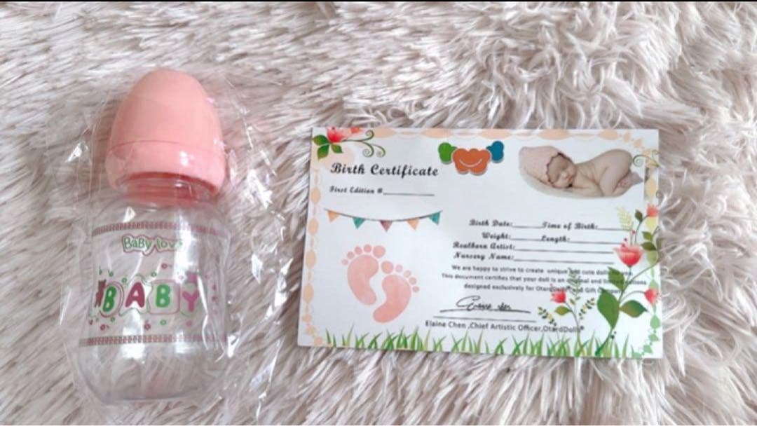 ★新品未使用★高品質リボーンドール ソリッドソフトシリコン 45cm 女の子