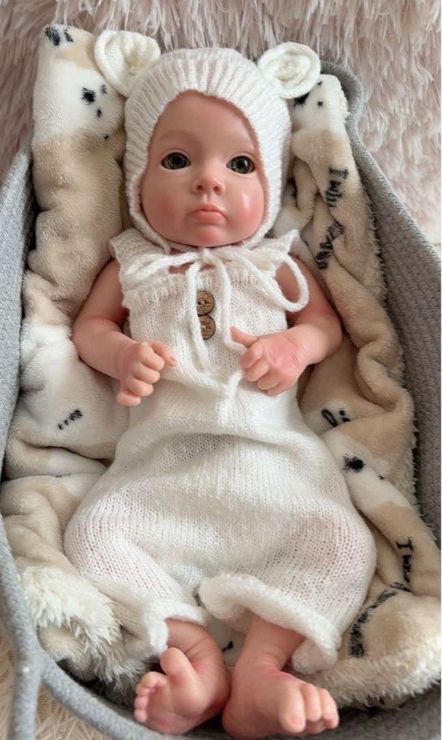 ★新品未使用★高品質リボーンドール ソリッドソフトシリコン 45cm 女の子