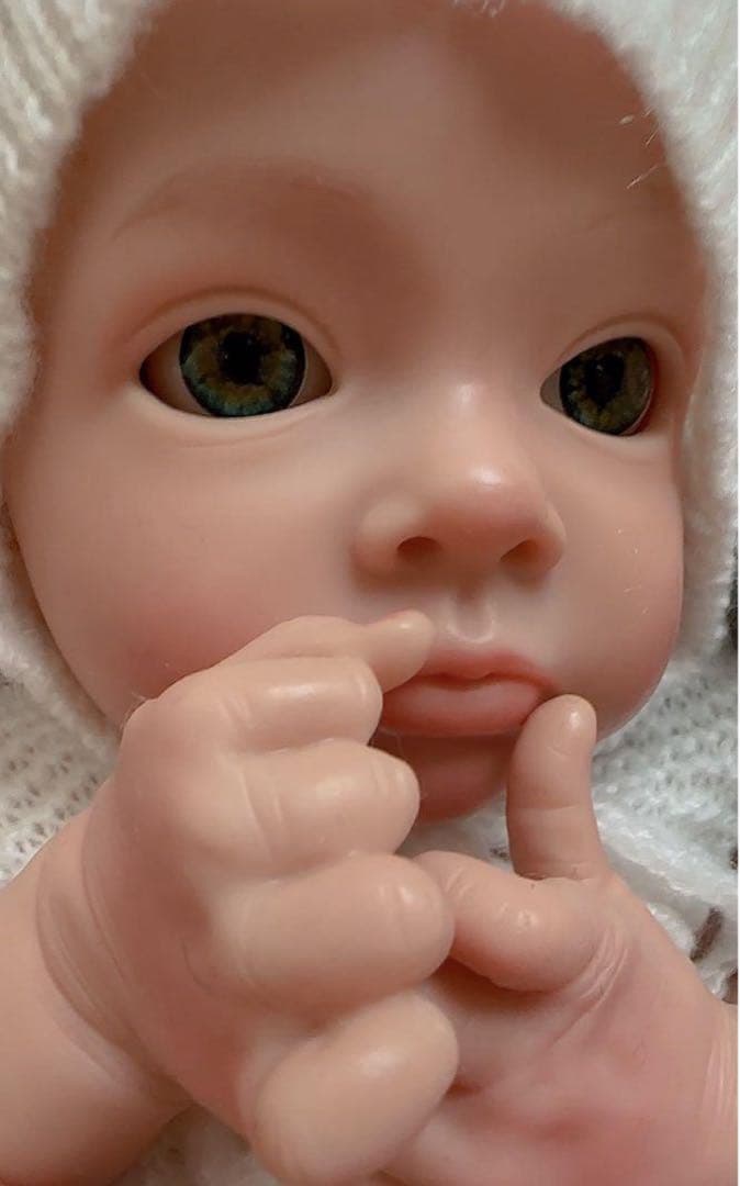 ★新品未使用★高品質リボーンドール ソリッドソフトシリコン 45cm 女の子