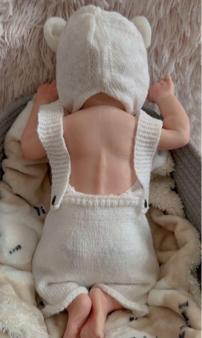 ★新品未使用★高品質リボーンドール ソリッドソフトシリコン 45cm 女の子