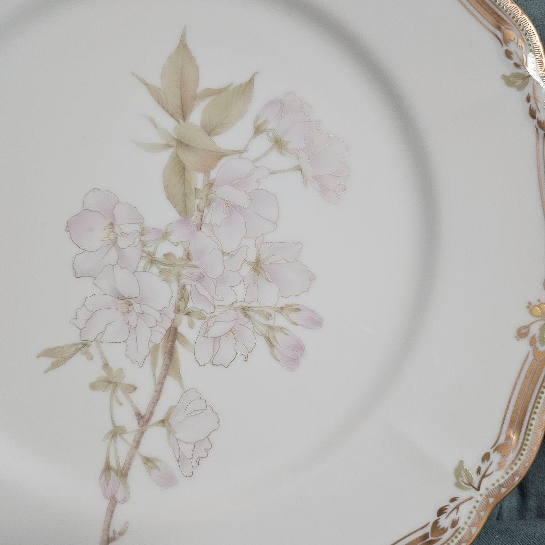 ノリタケ 27cm プレート 花柄 大皿 Noritake ガラコンテッサ - メルカリ