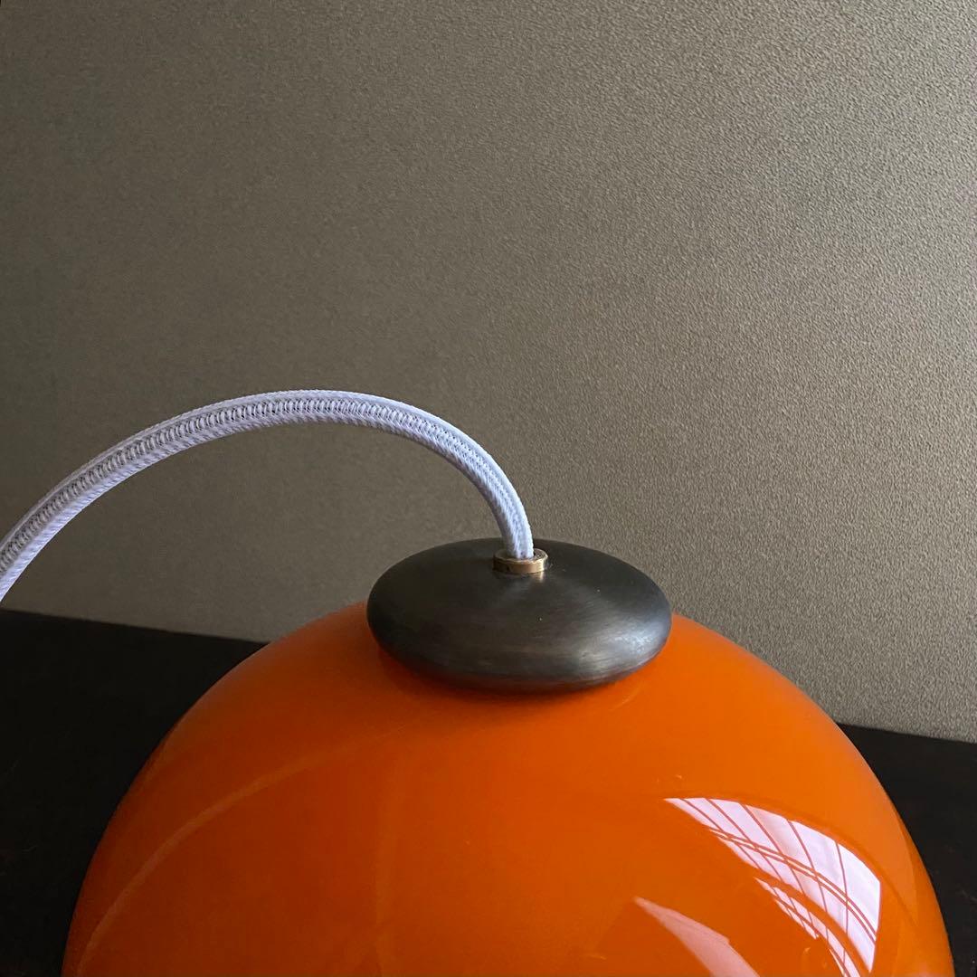 昭和レトロ　天井照明　ペンダントライト　当時物　レトロポップ